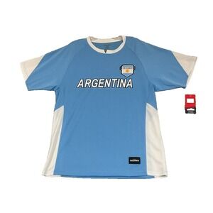 NWT Icon Sports Argentina "Striker" Fan Jersey -‎ National Team Soccer Top
